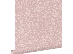 ESTAhome Tapete Blumen Altrosa 50 x 900 cm 139884