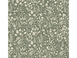 ESTAhome Tapete Blumen Grün 50 x 900 cm