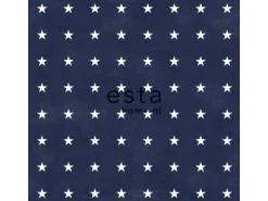 ESTAhome Tapete Sterne Marineblau 53 cm x 10,05 m 136461