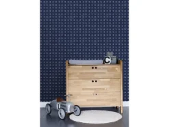 ESTAhome Tapete Sterne Marineblau 53 cm x 10,05 m 136461