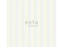 ESTAhome Tapete Streifen Hellblau 53 cm x 10,05 m 137303