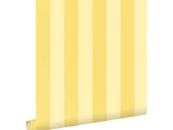 ESTAhome Tapete Streifen Gelb 0.53 x 10.05 m