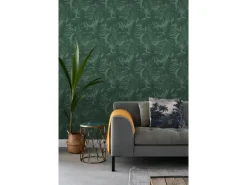 ESTAhome Tapete Tropische Blätter Emeraldgrün 0,53 x 10,05 m 138991