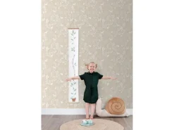 ESTAhome Tapete Wald mit Waldtieren Beige 53 cm x 10.05 m