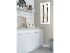 ESTAhome Wandtattoo Fische Grau 97 x 48,5 cm 159040