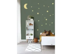 ESTAhome Wandtattoo Sternenhimmel Gelb 47,5 cm x 66 cm 156111