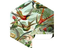 ESTAhome Wandtattoo Vögel Dschungelgrün 140 x 161 cm 159023