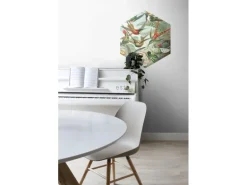 ESTAhome Wandtattoo Vögel Dschungelgrün 70 x 81 cm 158999