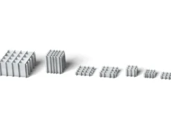 Eurobox-System Abtrenner 55,4 x 26 cm Weiß