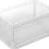 Eurobox-System Box Flap Side 60 x 40 x 32 cm Transparent