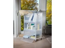 Eurobox-System Box Flap Side 60 x 40 x 32 cm Transparent