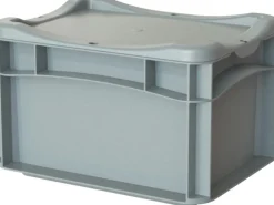 Eurobox-System Box Vollwand 30 x 20 x 22 cm Grau