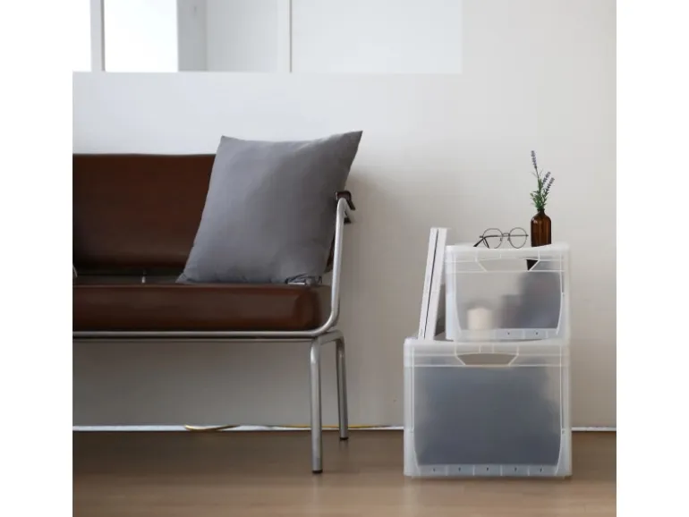 Eurobox-System Box Vollwand 22 cm x 40 cm x 60 cm Transparent