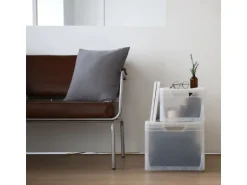 Eurobox-System Box Vollwand 60 x 40 x 32 cm Transparent