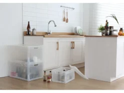 Eurobox-System Box Vollwand 30 x 20 x 12 cm Transparent