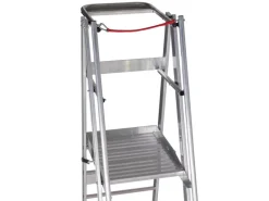 Euroline Premium 32777 Podestleiter Fahrbar 14 Stufen