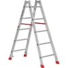 Euroline Premium 305 Sprossenstehleiter 2x5 Sprossen