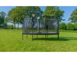 EXIT Allure Classic Trampolin 244 cm x 427 cm Schwarz