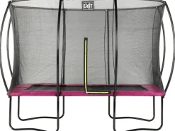 EXIT Silhouette Trampolin 244x366cm - rosa