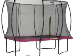 EXIT Silhouette Trampolin 244x366cm - rosa