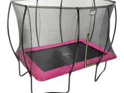 EXIT Silhouette Trampolin 244x366cm - rosa
