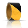 eyepower Reflektor Warnklebeband Schwarz-Gelb 5 x 300 cm Selbstklebend