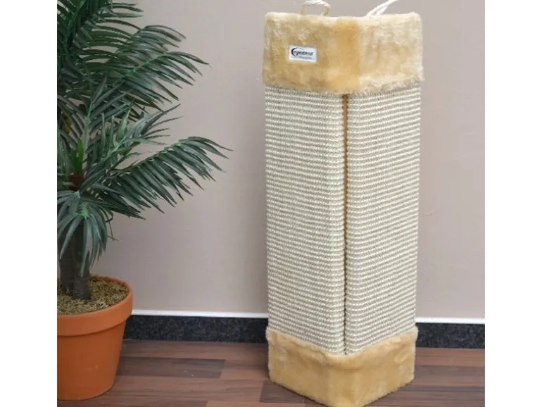 eyepower Sisal Kantenschutz S für Innen- und Außenecken 50 x 22 cm Beige