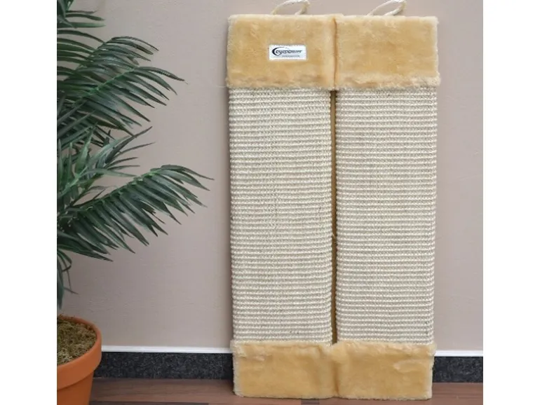 eyepower Sisal Kantenschutz S für Innen- und Außenecken 50 x 22 cm Beige