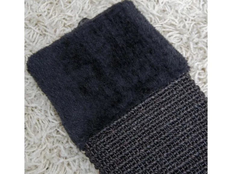eyepower Sisal Kratzbrett S für Katzen ca. 50 cm in Schwarz