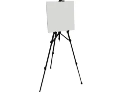 eyepower Staffelei Aluminium 58 x 160 cm Schwarz