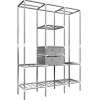 eyepower XL Kleiderschrank System 2 Schubladen 178 x 128 x 44,5 cm