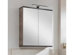 Fackelmann LED-Aufsatzleuchte TE-A 30 cm x 10,5 cm x 4,6 cm Schwarz Matt