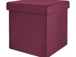 Falt-Hocker Dark Wonder 38 cm x 38 cm x 38 cm Magenta