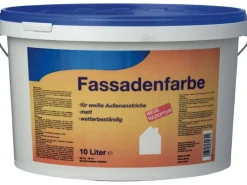 Fassadenfarbe Weiß matt 10 l