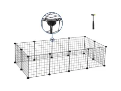 Feandrea Freilauf 143 cm x 73 cm x 46 cm Weiß