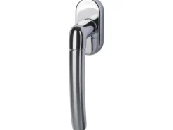 Fenstergriff "Betty" 3,5 cm-Stift Chrom Poliert-Satiniert
