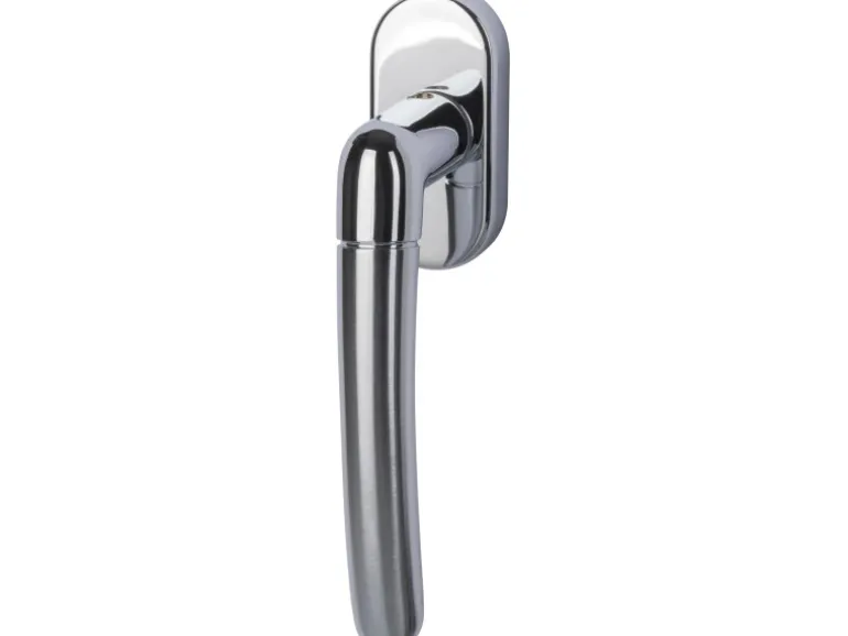 Fenstergriff "Betty" 3,5 cm-Stift Chrom Poliert-Satiniert