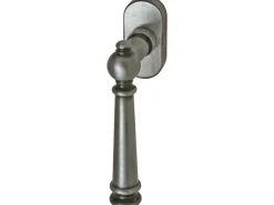 Fenstergriff "Mount Blance" 4 cm Stift Stahlgrau-Geschwärzt