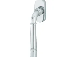 Fenstergriff "Sale" 4 cm Stift Chrom Poliert