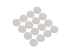 Filzgleiter Selbstklebend Ø 22 mm 16 Stück Weiß