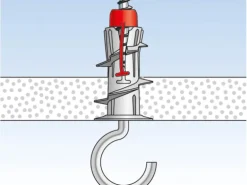Fischer Gipskartondübel Duoblade S K mit Spanplattenschraube je 6 Stück