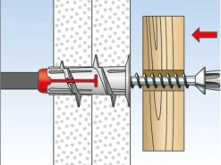 Fischer Gipskartondübel Duoblade 40 Stück