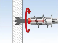 Fischer Gipskartondübel Duoblade 40 Stück