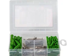 Fischer Meister-Box Rund ums Haus rostfrei + Schraube (120 Teile)