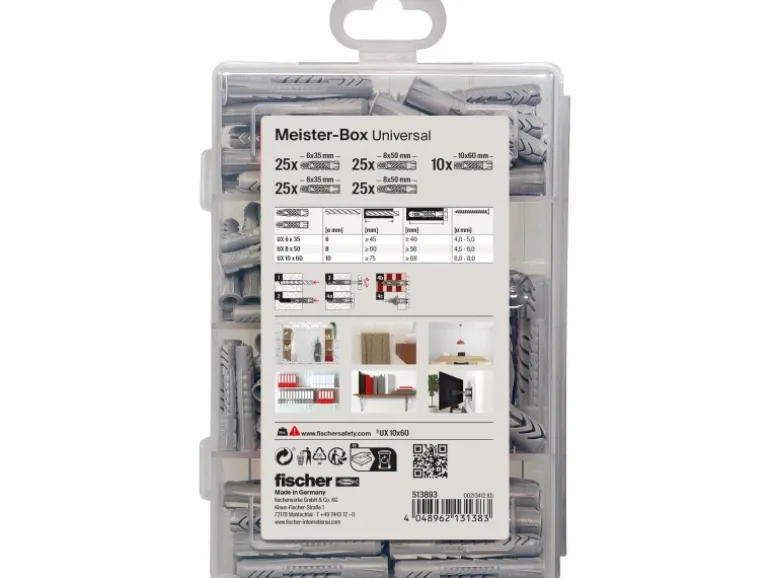 Fischer Meister-Box Universal (110 Teile)