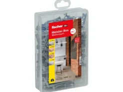 Fischer Meister-Box Wohnraum + Schrauben (160 Teile)