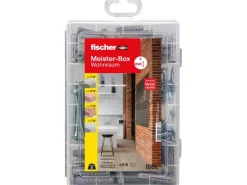 Fischer Meister-Box Wohnraum + Schrauben (160 Teile)