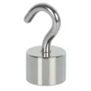Fix-o-moll Magnethaken Neodym 41 mm x Ø 20 mm Silber 2 Stück