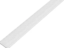 Flachstange Selbstklebend Alu Edelstahldesign Hell 20 mm x 2 mm x 2000 mm