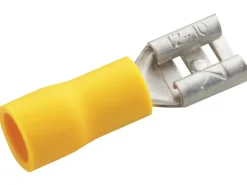 Flachsteckhülse Gelb 2,5 mm² - 6,0 mm²